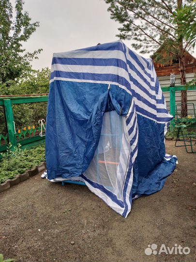 Уличная палатка 2.7х2.7 без каркаса