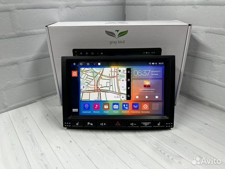 Магнитола андроид GrayBird Volkswagen Touareg 6Gb