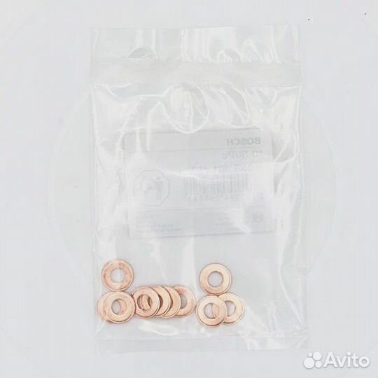 Кольцо уплотнительное топливной форсунки Bosch