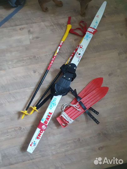 Лыжи детские
