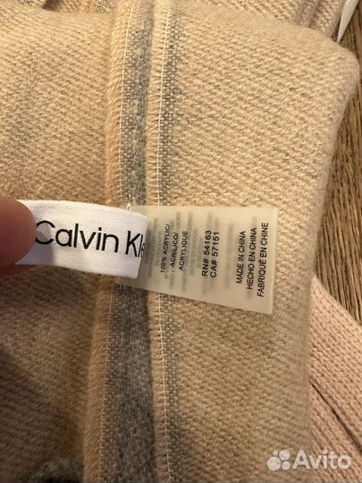 Набор Calvin Klein: шарф и перчатки. Оригинал