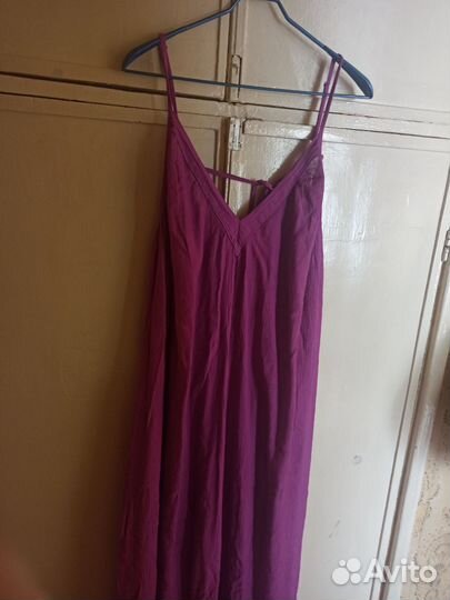 Муслиновое платье женское One size от 54 размера
