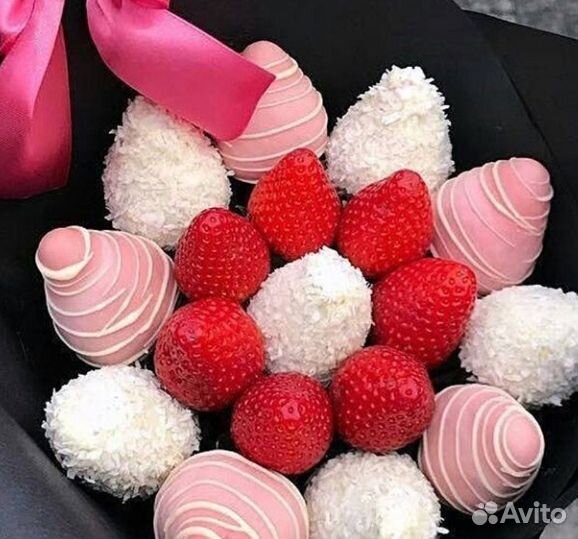 Клубника свежая в шоколаде