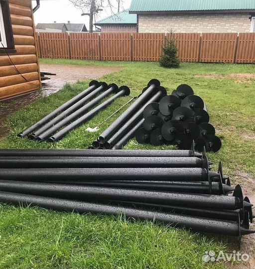 Винтовые сваи