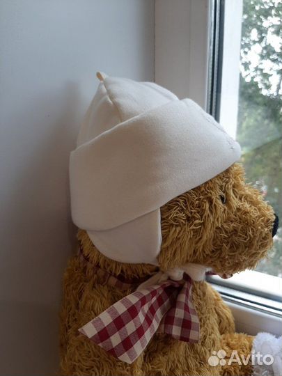 Шапка холодная осень/ зима на новорожденного