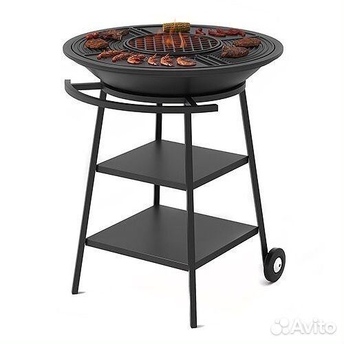 Fantastic Grill чугунный везувий 700 (Чаша, подста