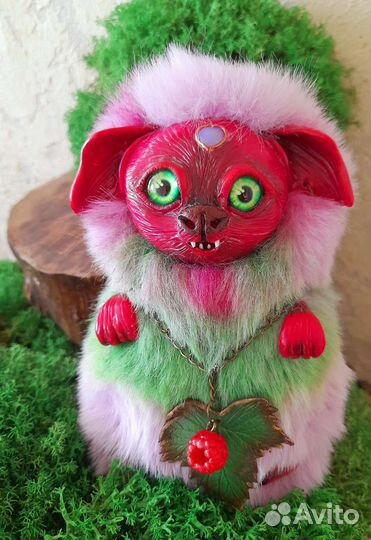 Игрушка авторская. Монстрик - малыш 