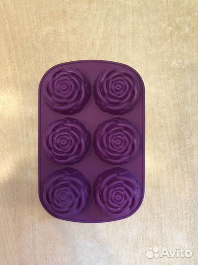 Форма силиконовая розы новая