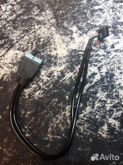 Кабель-переходник с USB 2.0 на USB 3.0