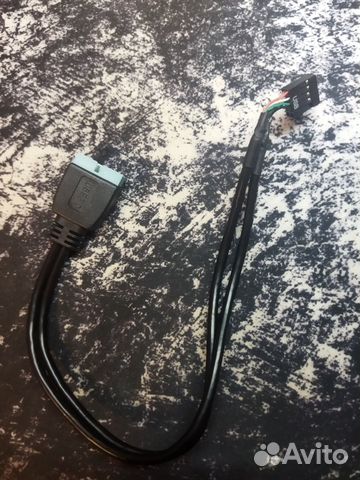 Кабель-переходник с USB 2.0 на USB 3.0