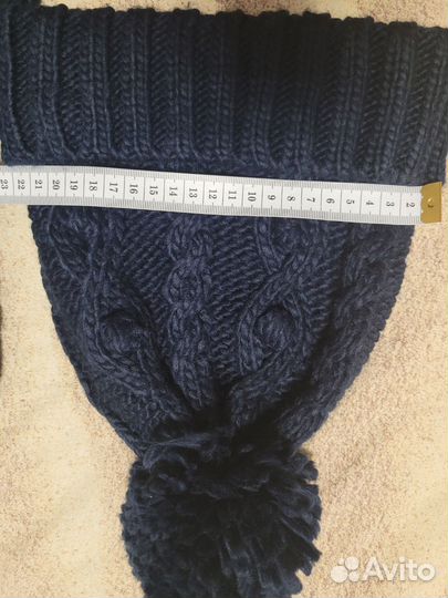 Комплект шапка и перчатки женские