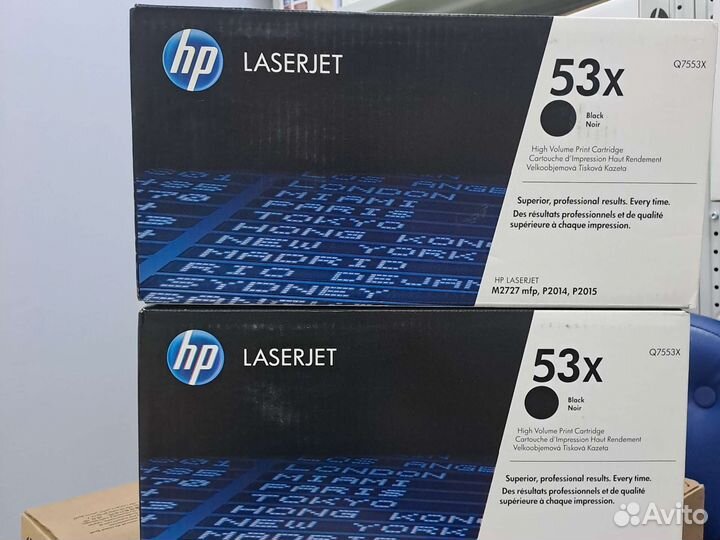 Картриджи hp 53X