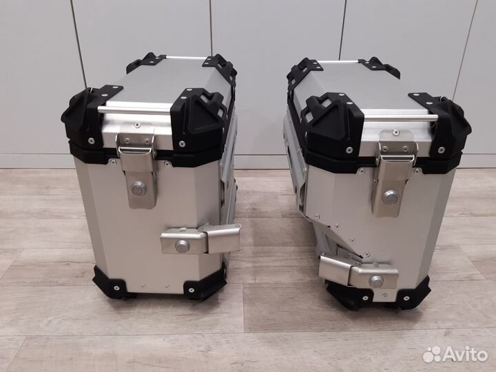 Боковые Алюминиевы кофры CRF1100 Africa Twin Серые