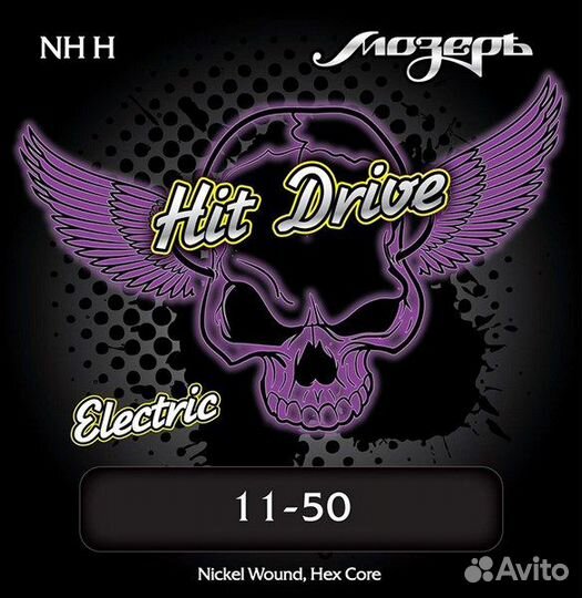 Мозеръ NH-H Hit Drive Heavy Комплект струн для эле