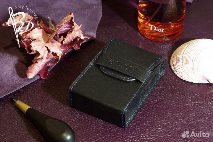 Чехол для пачки сигарет, сигаретница, кожа