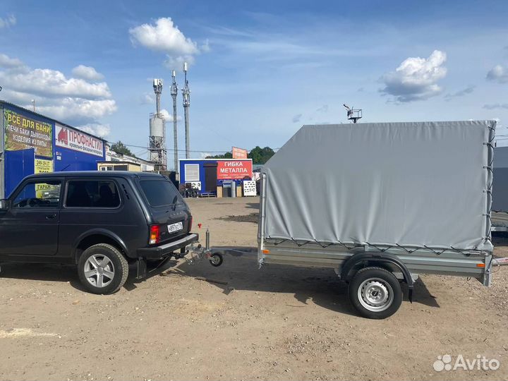 Прицеп легковой с немецкой подвеской AL-KO