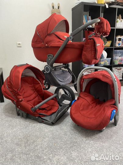 Коляска 3 в 1 Адамекс