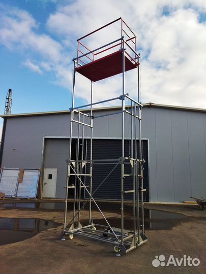 Электрическая вышка подъемник 4 метра