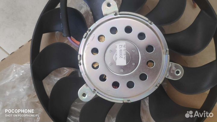 Вентилятор радиатора audi a4 b6