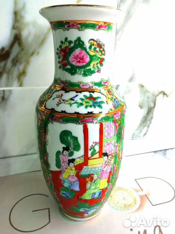 Ваза китайский фарфор, эксклюзив