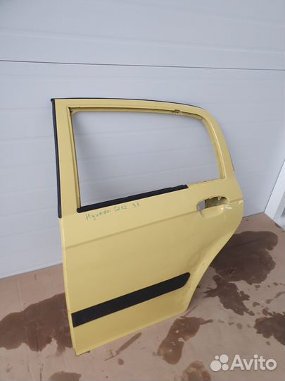 Дверь задняя левая Hyundai getz,А1-71
