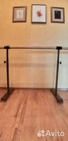 Мобильный балетный станок однорядный