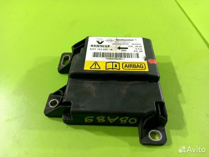 Блок управления Airbag для Renault Logan