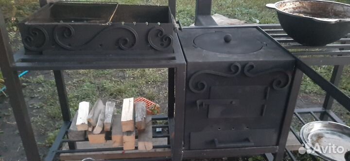 Барбекю, вольер, верстак