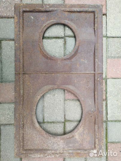 Чугунная плита для печи