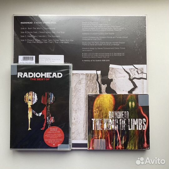 Radiohead - A Moon Shaped Pool LP BOX