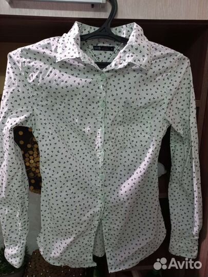 Рубашки блузки в школу на подростка 40р
