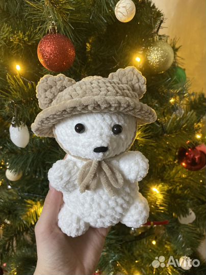Вязаный мишка