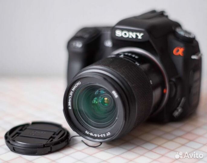 Sony alpha a300 kit 18-70mm