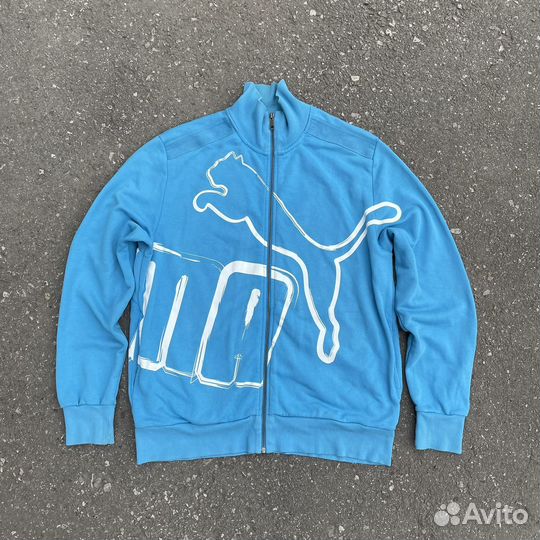 Vintage Puma зип худи sk8