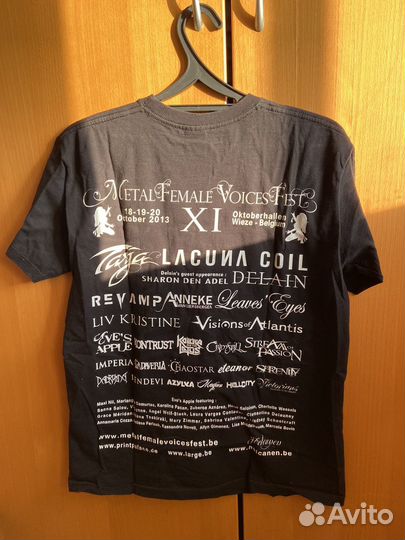 Футболка Metal Female Voices Fest размер М