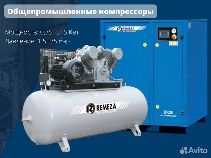 Компрессор поршневой Remeza сб4/С-24.J1048B