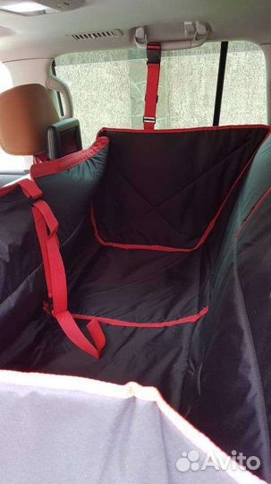Автогамак 3в1 для перевозки собак, накидка