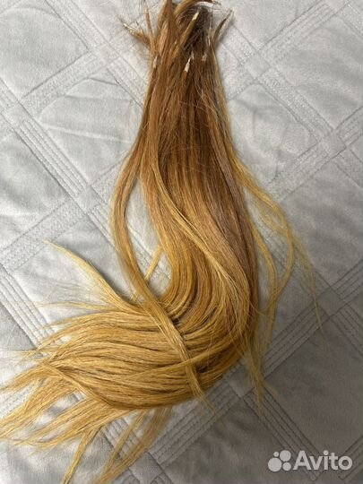 Волосы для наращивания натуральные бу