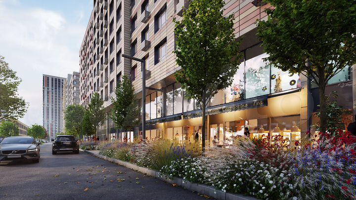 2-к. квартира, 67,4 м², 2/23 эт.