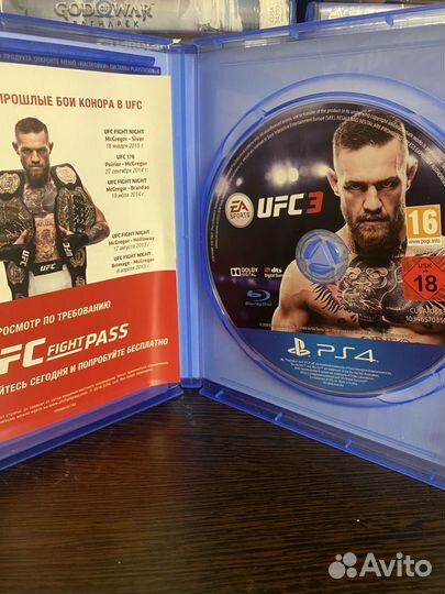 Ufc 3 PS4 (б/у диск)