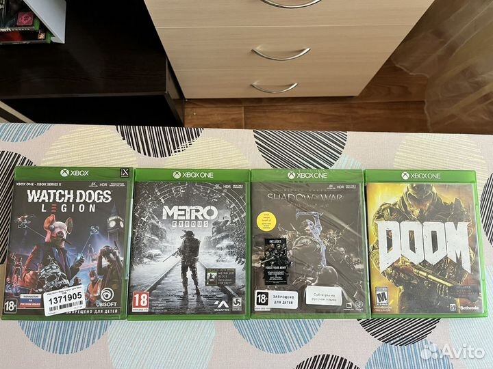 Игры Диски Xbox one