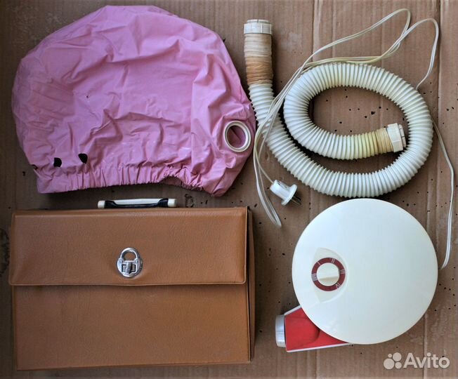 Фен с капюшоном Улыбка СССР винтаж рабочий