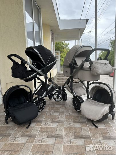 Коляска 3 в 1 и 2 в1 Luxmom F 2 (супер новинка )