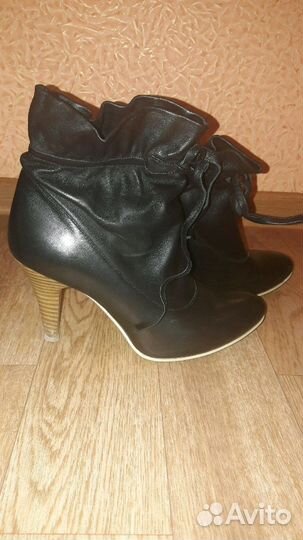 Ботильоны кожаные 38р