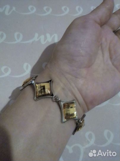 Браслет с цирконами