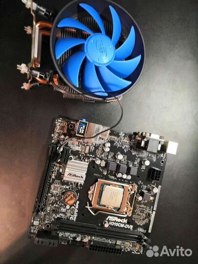 Материнская плата с процессором i3 9100f