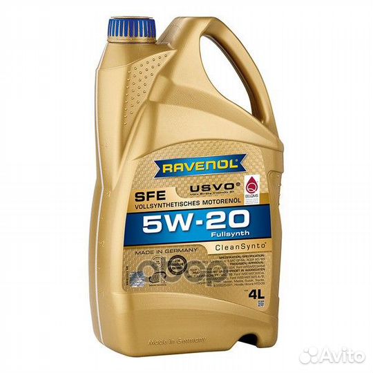 Масло Ravenol 5/20 SFE A5/B5 SP/GF-6A синтетич