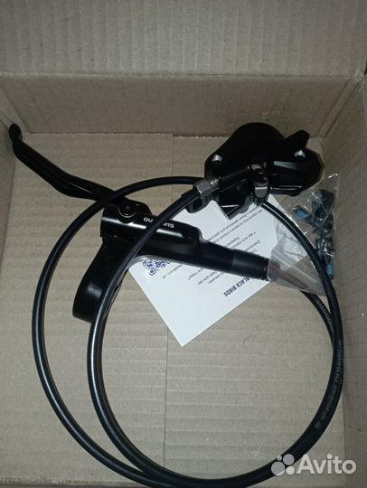 Гидравлические тормоза shimano MT200