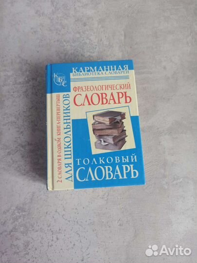 Словарь фразеологический и толковый 2в1