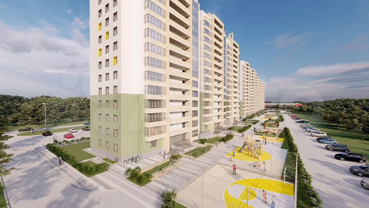 1-к. квартира, 29 м², 6/14 эт.